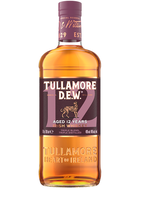 TULLAMORE D.E.W. 12 YEAR OLD SPECIAL RESERVE IRISH WHISKEY
